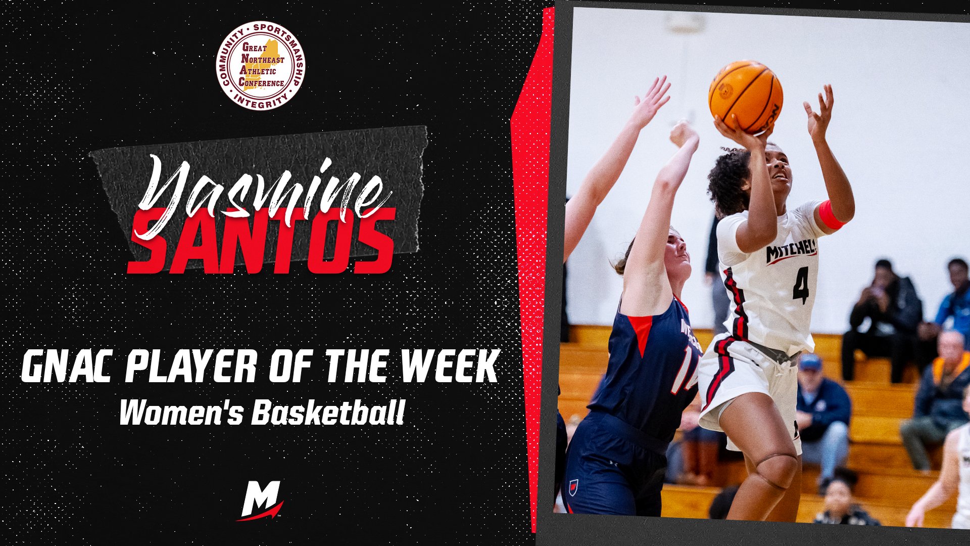Santos Earns GNAC Player of the Week Honors