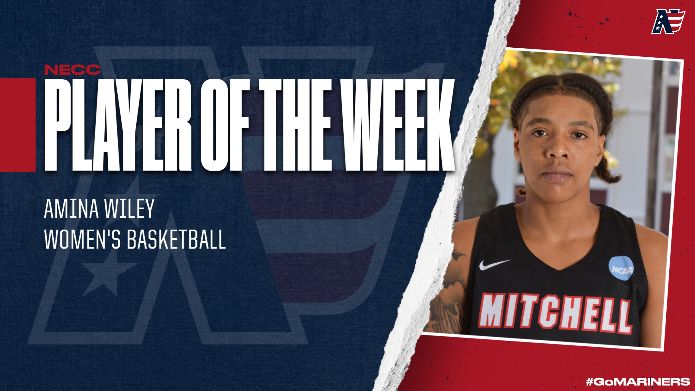 Wiley Repeats as NECC Player of the Week