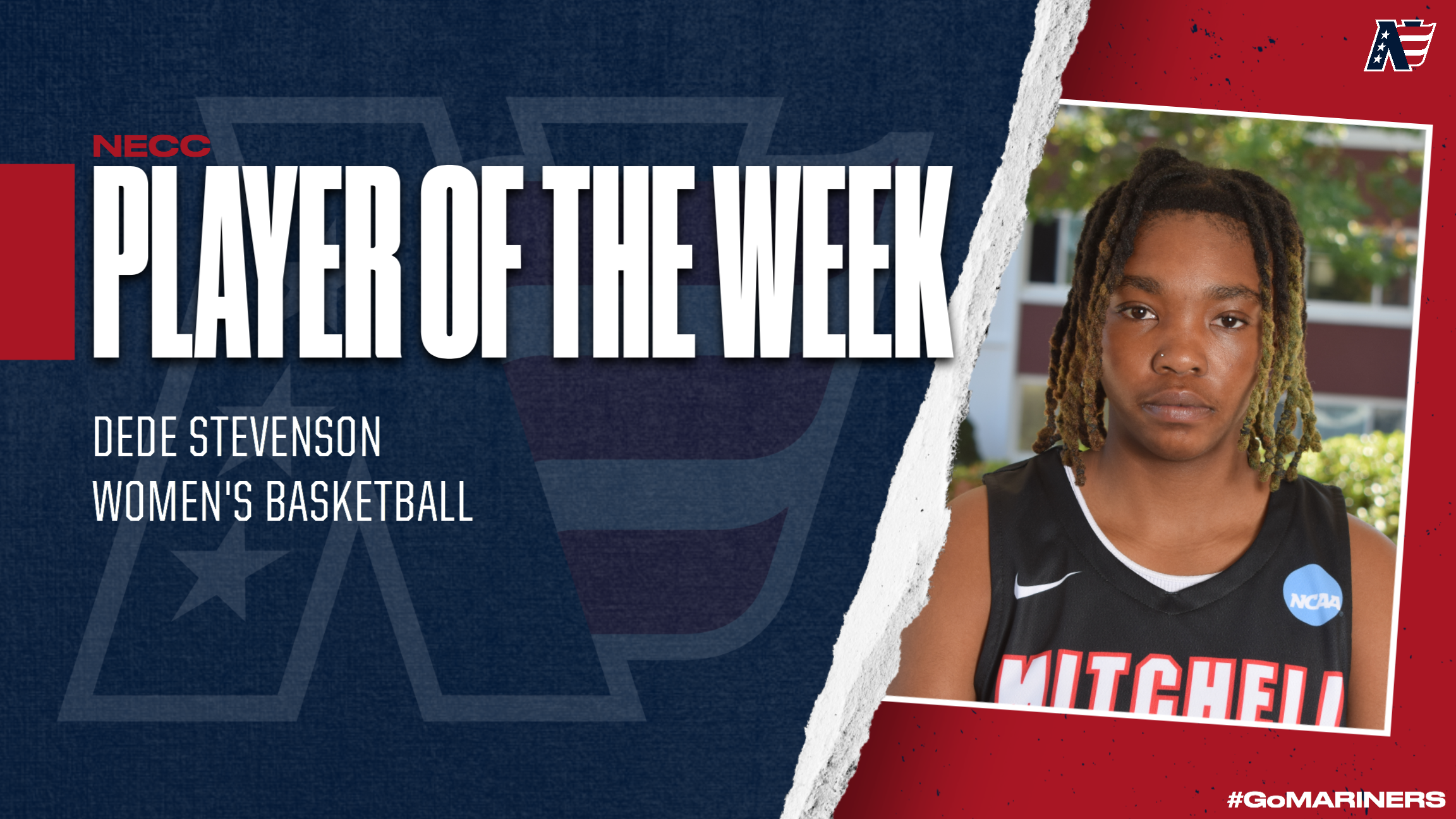 Stevenson Named NECC Player of the Week