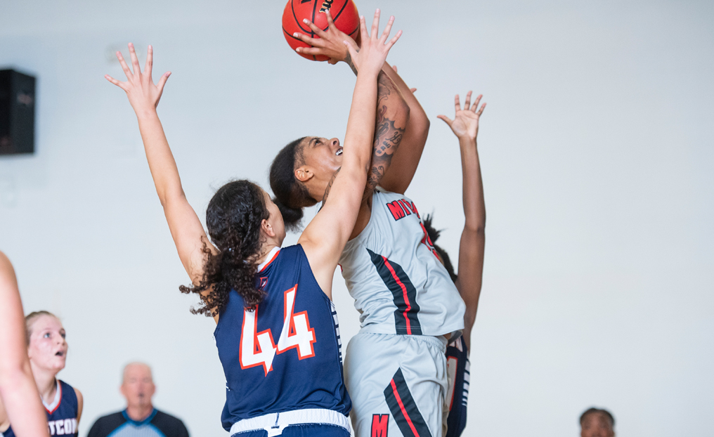 WBB Falls Behind Early, Can't Catch Up at NEC