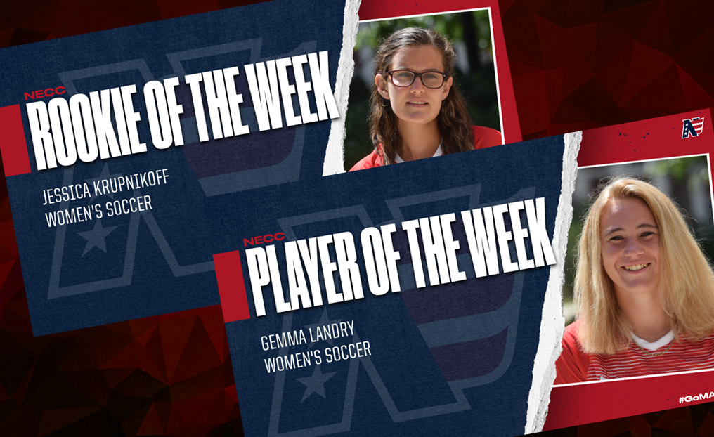 Women's Soccer Pair Sweeps NECC Weekly Honors