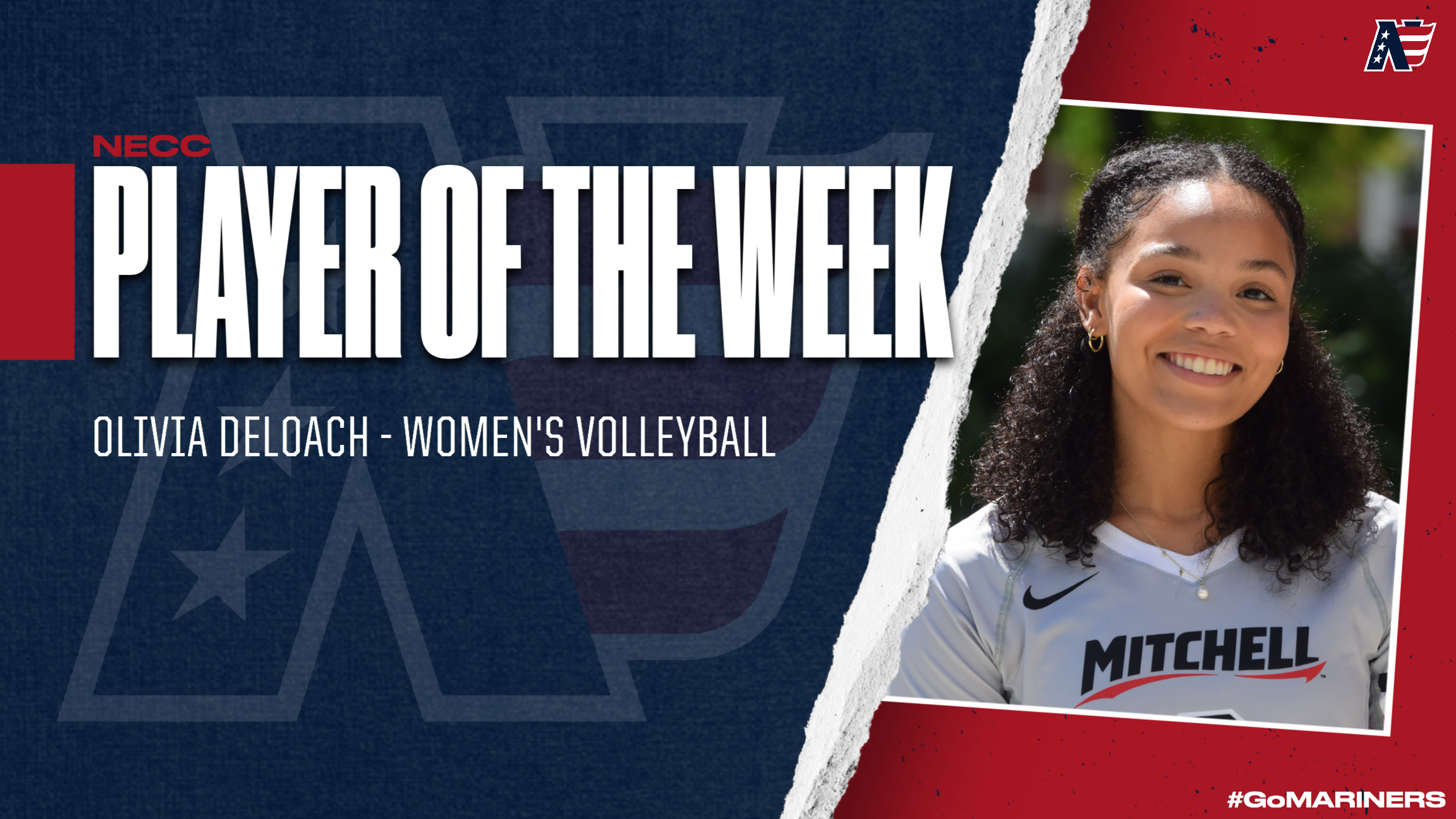 DeLoach Named NECC Player of the Week