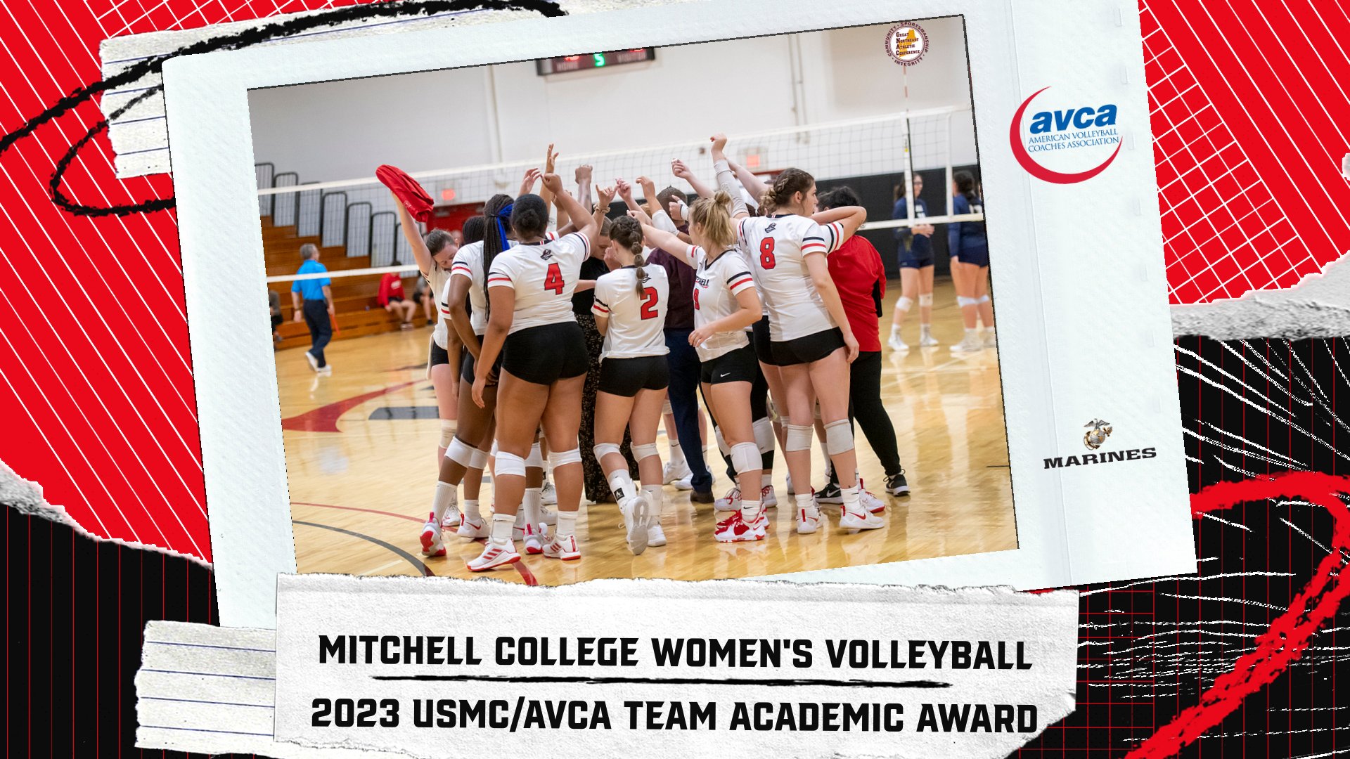 Volleyball Earns USMC/AVCA Academic Award